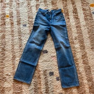 Doen Blue Straight-Leg Jeans